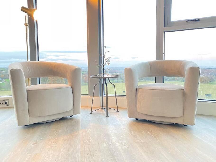 Luxury Converted Water Tower In Flockton Villa Emley Eksteriør bilde